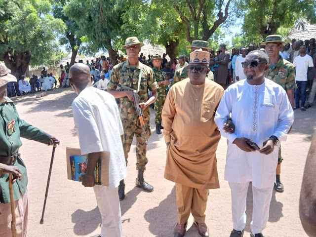 RETIRED GENERAL JA FARANSA ATTENDED BURIAL OF COURSEMATE LATE MAJ. SZ BULUS